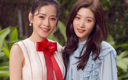 Vòng 1 đồ sộ hơn hẳn, nhan sắc của Chi Pu liệu có đánh bật được nữ thần Jung Chae Yeon trong một khung hình?
