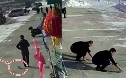 Ông lão làm rơi 18 triệu đồng tung tóe trên đường, hành động của 4 thanh niên đi qua khiến người dân cảm phục