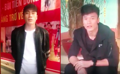 Clip: Anh em Tiến Dũng - Tiến Dụng gửi lời chúc Tết đến người hâm mộ và chia sẻ: "Đây là Tết ấm cúng nhất"