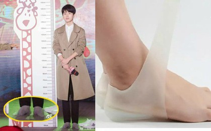 Cao tới 1m85, nhưng "Dư Hoài" Lưu Hạo Nhiên vẫn bị bóc mẽ sử dụng tất độn chiều cao