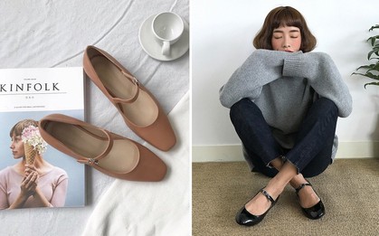 Đừng chỉ diện sneaker mãi, các nàng mau tậu thêm một đôi Mary Jane xinh xắn phối đồ gì cũng thấy dễ thương này đi