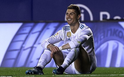 Ronaldo tịt ngòi, Real Madrid đánh rơi chiến thắng phút cuối trận