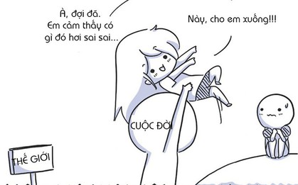 Bộ tranh: Trưởng thành là một quá trình phức tạp, nhưng chúng ta vẫn buộc phải trải qua