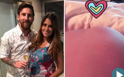 Messi bật mí tên cậu con trai thứ ba, sẽ chào đời cuối tháng này