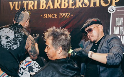 Barbershop Vũ Trí tại sự kiện Saigon Tattoo Expo 2018