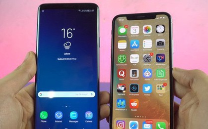 Galaxy S9+ so găng iPhone X trong cuộc chiến thả rơi: cả hai đều nứt/vỡ kính khi bị thả từ độ cao trên 1,5 mét