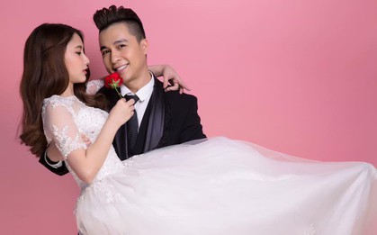 Hé lộ ảnh cưới ngọt ngào của Tiến Dũng (The Men) và bà xã 9X xinh đẹp