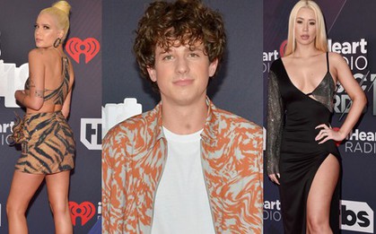 Thảm đỏ iHeartRadio Music: Dàn sao nữ hở ngực xẻ đùi đầy gợi cảm, Charlie Puth khoe tóc xoăn khác lạ