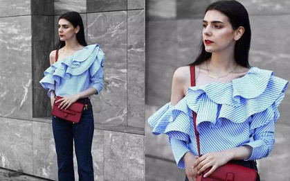 Trời chưa nóng nhưng thiết kế lệch vai được dự đoán là sẽ hot trong mùa hè năm nay