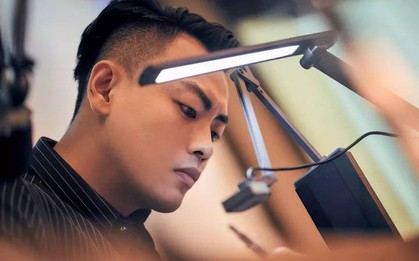 Thầy giáo nhà người ta: Vừa điển trai lại vẽ hình minh họa cực đẹp khiến học sinh mê mẩn