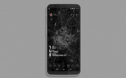 Hình nền cực độc cho smartphone: Chính là bản đồ