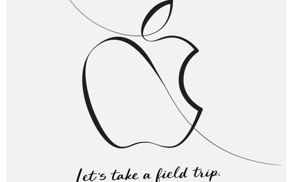 Apple đăng thiệp mời đầy ẩn ý về iPad mới, chơi cả thư pháp để vẽ logo quả táo