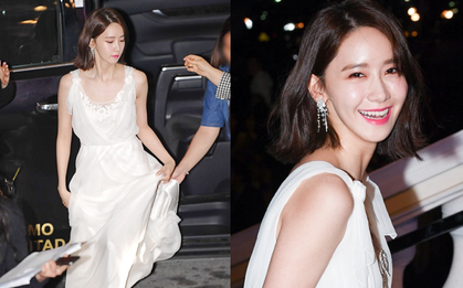 Lộ mặt dài, cơ thể gầy đến mức lộ xương ngực, Yoona vẫn trở thành nữ thần của thảm đỏ hot nhất hôm nay!