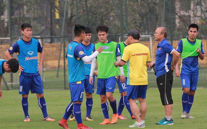 HLV Park Hang Seo đã có đội hình chính thức trận gặp Jordan?