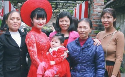 Em bé Lào Cai suy dinh dưỡng ngày nào nay đã 3 tuổi, xuất hiện xinh xắn như công chúa trong lễ vu quy của mẹ nuôi