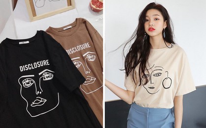 Mẫu áo phông mặt người cực "art" này đang hot và nó sẽ khiến bạn lãng quên loạt áo phông cũ của mình