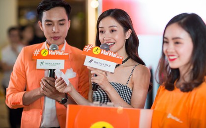 Hot girl “Tháng năm rực rỡ” đẹp thuần khiết bất ngờ xuất hiện tại sự kiện của Vuivui.com