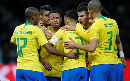 Sao Man City tỏa sáng, Brazil trả món nợ thua 1-7 trước người Đức
