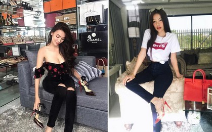 Tủ đồ hiệu xa xỉ đến choáng ngợp của 9x Philippines mang 3 dòng máu lai