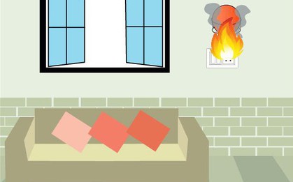 Bí kíp “bỏ túi” để tự thoát khỏi đám cháy ở chung cư