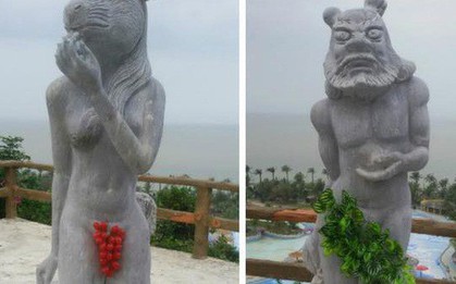 Chủ vườn tượng 12 con giáp khỏa thân: "PR, quảng cáo như thế có mà chết"