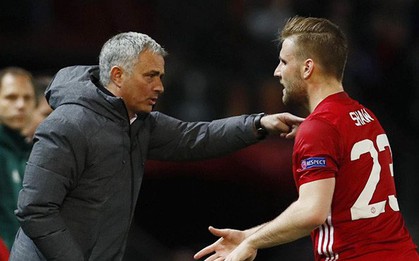 Luke Shaw hét thẳng mặt Mourinho: "Tại sao ông cứ nhắm vào tôi?"