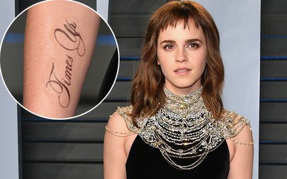Tốt nghiệp đại học danh tiếng, Emma Watson lại bị chê cười vì xăm dòng chữ sai chính tả