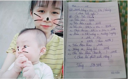 Tổng thu nhập chỉ vỏn vẹn 6 triệu, phải đi thuê nhà, mẹ 9X vẫn chi tiêu ngon lành cho 3 người, còn để dư được 3 triệu/tháng