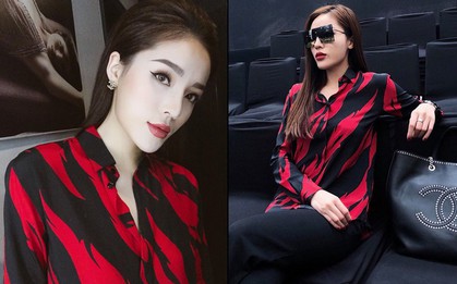 Dành cho những người "soi" kĩ nhất: Đố bạn biết chiếc áo sơmi này Kỳ Duyên đã mặc lại bao nhiêu lần?