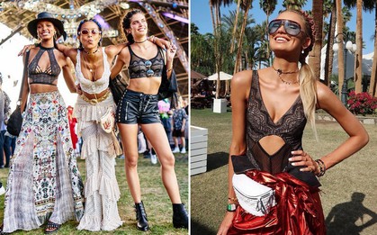 Học style của các bạn trẻ tại Coachella 2018 để lên đồ thật "đỉnh" cho mùa quẩy sắp tới