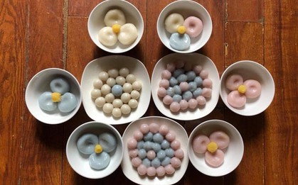 Chùm ảnh: Bánh trôi bánh chay đủ màu sắc hình dạng của 500 chị em khéo tay hay làm