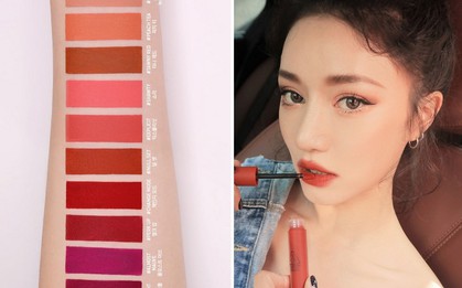 3CE lại ra son kem mới, giá rẻ bằng son kem lì trước đó nhưng cây son bự hơn, chất son hay hơn