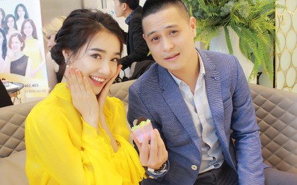 Bắt gặp Nhã Phương đi làm đẹp tại Hà Nội sau scandal tình cảm