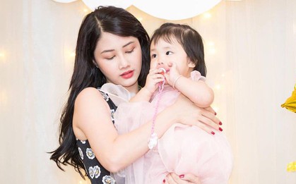 Tiến Dũng (The Men) vắng mặt trong tiệc sinh nhật 1 tuổi của con gái