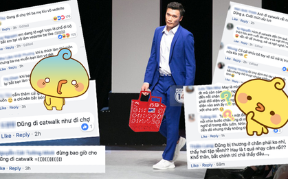 Cư dân mạng lại được phen "hỉ hả" với màn catwalk của thủ môn Bùi Tiến Dũng tại VIFW
