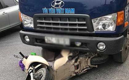 Xe tải cán tử vong 1 phụ nữ trong tình trạng thi thể không nguyên vẹn