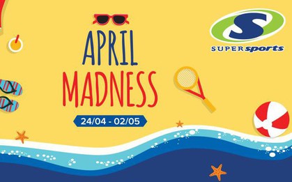 Tưng bừng với sự kiện Sale April Madness tại Supersports
