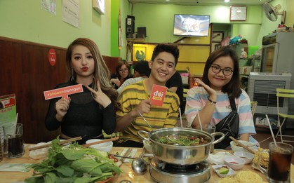 MIA “nước mắt lưng tròng” trước màn thử thách ăn ớt hiểm vào ngày nắng nóng cực độ ở Sài Gòn
