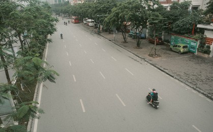 Có một Hà Nội vắng vẻ, bình yên, không còi xe của những ngày nghỉ lễ!