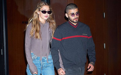 Gigi Hadid và Zayn được bắt gặp hôn nhau trở lại sau khi chia tay được 1 tháng rưỡi