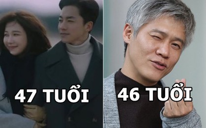 Lại thêm một ca diễn viên Hàn thua bạn diễn 1 tuổi nhưng trông như... bố bạn diễn