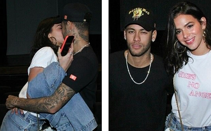 Neymar dính bạn gái "như sam" trong thời gian dưỡng thương