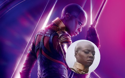 "Infinity War" khiến fan khoái chí vì biểu cảm "mean vô cực" của chị đẹp Okoye!