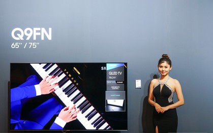 Samsung ra mắt dòng TV QLED 2018 thế hệ mới: viền siêu mỏng, có khả năng hóa "vô hình" trong không gian nhà