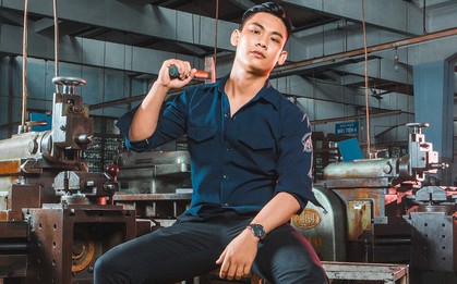 Con trai kỹ thuật chụp kỷ yếu: Soái ca ngời ngời, manly hết phần thiên hạ
