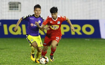Công Phượng, Quang Hải cùng ghi bàn, HAGL hoà Hà Nội trong thế trận kịch tính