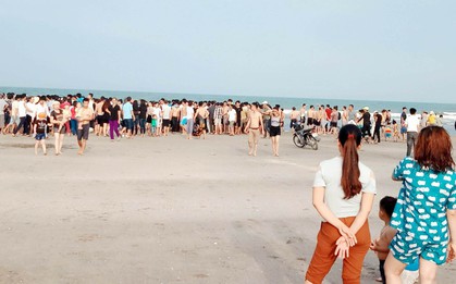 Đi hưởng tuần trăng mật sau khi cưới hơn 1 tháng, chồng thiệt mạng khi cứu vợ mang bầu bị sóng cuốn trôi