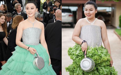 Cosplay hàng hiệu thời trang bằng cách tự làm váy áo bằng đồ ăn, cô bạn Thái Lan tự tin "chặt chém" mọi nhân vật đình đám