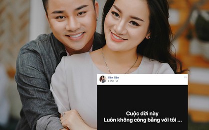 Tối hôm trước nói "hãnh diện khi có anh", sáng nay vợ Hữu Công bỗng than đời bất công rồi vội xoá status đi