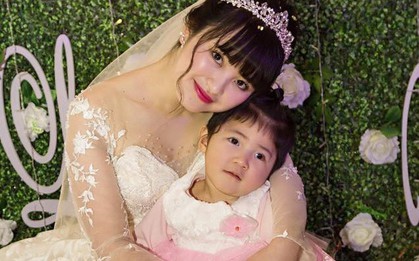 Sau 2 tháng bế em bé Lào Cai xinh như công chúa trong đám cưới, mẹ nuôi 9X của Yến Nhi khoe mang thai con đầu lòng